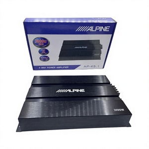 3 Amplificadores de Audio para Auto <span class=keywords><strong>Alpine</strong></span>-A P-45.1 Serie R, <span class=keywords><strong>Amplificador</strong></span> MOSFET de Alto Rendimiento de 4 Canales, 3000W de Potencia Máxima para Sistema de Sonido - Product Image 1