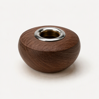 Couvercle de diffuseur d'aromathérapie en bois massif personnalisé, bouchon en bois pour bouteille d'huile parfumée personnalisée, accessoires écologiques pour la fragrance d'intérieur