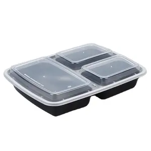 30 oz38oz 2-fach 3-fach Kunststoff zum Mitnehmen Lebensmittel behälter Bento Lunchbox Das Einfrieren der Mikrowelle ist sicher und auslaufs icher