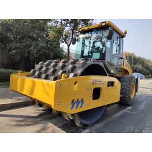 Nouveau rouleau compresseur routier <span class=keywords><strong>de</strong></span> 20 tonnes XS203J 2026, rouleau <span class=keywords><strong>compacteur</strong></span> vibratoire, kit <span class=keywords><strong>de</strong></span> tambour à <span class=keywords><strong>pied</strong></span> <span class=keywords><strong>de</strong></span> <span class=keywords><strong>mouton</strong></span> en option - Product Image 1