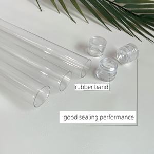 أنبوب تغليف شفاف من البولي كربونات من المصنع، أنبوب تخزين دائري، أنبوب تغليف المنتجات بأحجام كاملة مع غطاء - Product Image 6