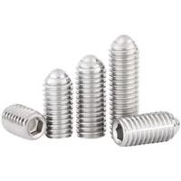 Usine chaude de haute qualité en acier inoxydable 304 316 à ressort à six pans creux Allen tête sphérique vis à billes piston à billes vis sans tête