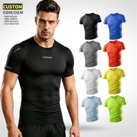 T-shirts à séchage rapide en gros, amples, tissés, pour le sport, la course, la gym, personnalisés pour hommes, unis, Dry Fit, par sublimation