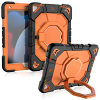 Pour Laudtec Logo personnalisé étui pour tablette en Silicone pour iPad 7th 9th 10.2 pouces enfants antichoc béquille école voyage bureau
