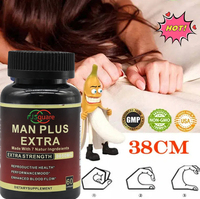 Capsules de Maca et Ginseng de Haute Qualité pour Hommes - Soutien Énergétique Masculin - Capsules Énergisantes pour Hommes Forts