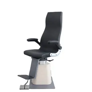 Venta caliente Manual de Optometría y silla rotativa motorizada Soporte de silla de refracción oftálmica Unidad CE Óptica de oftalmología