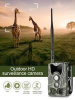 Cámara de Caza 4G 1080P 20MP, Cámara de Vigilancia de Fauna Silvestre, MMS SMTP FTP SMS HC-801LTE, Compatible con Visión Nocturna