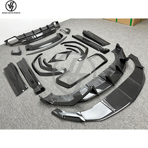 Kits de Conversión de Carrocería de Fibra de Carbono Estilo Topcar para Lambo URUS S, Piezas de Reemplazo: Faldones Laterales, Difusor, Alerón, Guardabarros - Product Image 6