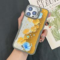 2025 Tpu + pc étui avec caméra Design + imprimer des images élégant Designer Phone Case Coque pour iPhone Mobile Gertrude Case Shell