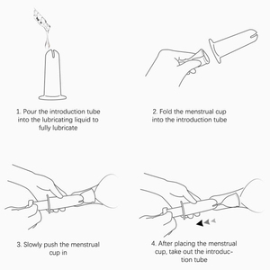 <span class=keywords><strong>Applicateur</strong></span> de <span class=keywords><strong>coupe</strong></span> <span class=keywords><strong>menstruelle</strong></span> Booster de <span class=keywords><strong>coupe</strong></span> <span class=keywords><strong>menstruelle</strong></span> en silicone médical 100% facile à utiliser - Product Image 2