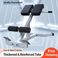 Chaise romaine réglable, banc d'hyperextension, banc d'extension dorsale, appareil d'entraînement abdominal, équipement multifonctionnel pour le renforcement du tronc, équipement de gym à domicile