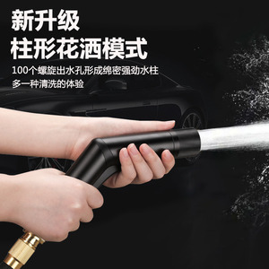 Pistola de agua de alta presión para lavado de coches, manguera de aleación de aluminio, boquilla de pulverización de 10m para limpieza de coches y riego de flores - Product Image 2