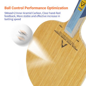 <span class=keywords><strong>Loki</strong></span> nouveauté W81 <span class=keywords><strong>2</strong></span> intérieur aramide carbone 5 bois haute Performance lame Tennis de Table - Product Image 4