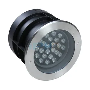 방수 IP66 Recessed 조절 24 와트 Led 지하 램프