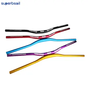 Superbsail Hot Selling Color Aluminum Alloy Bicycle Handlebar MTB Handlebar Road Bike Handlebar Parts Other Bicycle Accessories