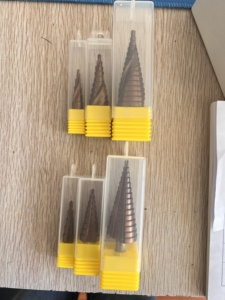 Foret étagé en acier rapide Apex 5% Co M35 4-12mm 4-20mm 4-32mm pour acier inoxydable et métaux, avec queue hexagonale - Product Image 5