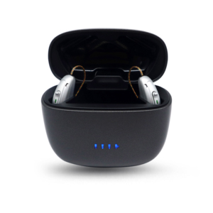 Aide auditive rechargeable RIC 16 canaux à succès pour seniors avec <span class=keywords><strong>3</strong></span> microphones et fonctions de réduction du bruit - Product Image 2