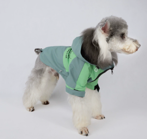 Manteau imperméable pour animaux de compagnie, imperméable à capuche pour chien, coupe-vent pour chat, veste à quatre pattes pour le printemps, l'été et l'automne - Product Image 6