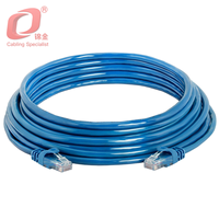 Cable de Red Ethernet RJ45 Cat5e UTP CCA de Cobre de Alta Calidad Jinjin, 1000 pies, Revestimiento de PVC, 8 Conductores, para Datos LAN en Interiores