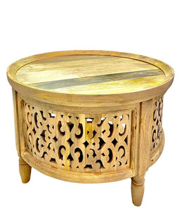 Mesa de Centro Portátil de Madera Maciza Tradicional, Muebles para Sala de Estar, Ecológica, Duradera, Venta al Por Mayor - Product Image 1