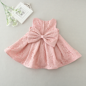 Vestido de Fiesta con Lazo de Gasa <span class=keywords><strong>para</strong></span> <span class=keywords><strong>Niñas</strong></span>, Vestido de <span class=keywords><strong>Bautizo</strong></span>, Vestido de Ocasión Especial <span class=keywords><strong>para</strong></span> <span class=keywords><strong>Niñas</strong></span> - Product Image 3
