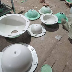 Moule à pot de fleurs en silicone double couche en <span class=keywords><strong>plastique</strong></span> renforcé de fibre de verre en forme de bol, en promotion - Product Image 3