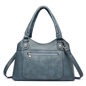 Sac fourre-tout pour femme, nouveau style 2026, tendance, fermeture éclair, doublure en polyester. Sac à main portable pour femme en PU de haute qualité, antivol - Product Image 5