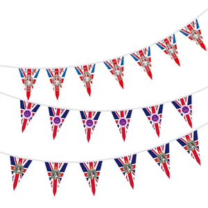 Décoration personnalisée Drapeaux à cordes étanches Drapeau à cordes pour accrocher - Product Image 3