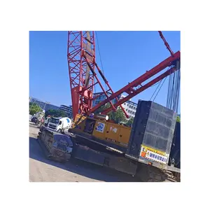 Tốt sử dụng nhà máy trực tiếp cho Sany 80ton Crawler Crane scc550e thủy lực điều khiển bằng tay