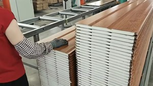 <span class=keywords><strong>Polystyrene</strong></span> cách nhiệt thép Polyurethane thân thiện với môi Tấm bánh <span class=keywords><strong>sandwich</strong></span> cho phòng lạnh prefab bên ngoài bức tường ngoài trời kho mái - Product Image 2