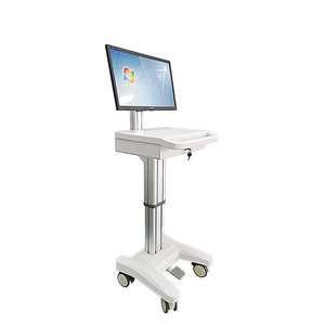 Vente directe d'usine <span class=keywords><strong>de</strong></span> Shenzhen <span class=keywords><strong>de</strong></span> chariots <span class=keywords><strong>de</strong></span> rondeur pour les infirmières, chariots informatiques mobiles et réglables en hauteur, chariots intégrés pour l'information. - Product Image 5
