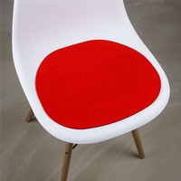 Coussin de siège rond en feutre personnalisé pour chaise, coussin pour bureau, maison, salle à manger, cuisine