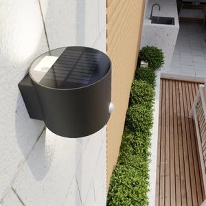 Lampe solaire LED pour paysage haut et bas Appliques murales solaires étanches pour l'extérieur - Product Image 3