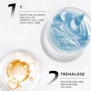 Logo vegano personalizzato di bellezza di lusso coreano sbiancante per la pelle idratante maschera per il viso - Product Image 4