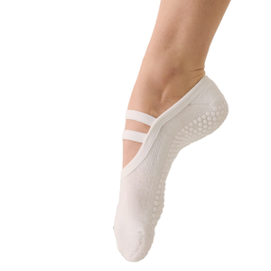 Non-slip Breathable Anti-Bacterial Ankle Womens <b>Socks</b> Taiwan Made Standard Thickness Yoga Daily Use Short <b>Socks</b> - Product Image 1
