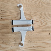 Support de tringle à rideau de style français en alliage d'aluminium, sans perçage, écologique et durable, prix d'usine, vente en gros, personnalisable