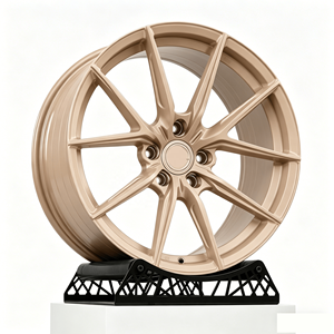 Jantes en alliage d'aluminium moulées par flux formant 15 16 17 18 19 pouces, jantes de voiture 5x100 5x112 5x114.3 pour <span class=keywords><strong>BMW</strong></span> - Product Image 3