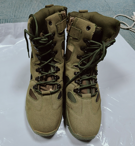 Botas de Senderismo Ligeras e Impermeables con Camuflaje Verde Selva TSB0106, con Cierre de Cremallera, Antideslizantes y Resistentes al Desgaste - Product Image 6