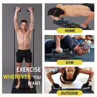 Tabla de Flexiones NQ SPORTS, Equipo Profesional para Ejercicios de Pecho, Entrenamiento en Casa para Hombres y Mujeres