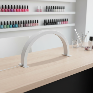 Lampe à LED professionnelle pour ongles, demi-lune, à luminosité réglable, sans ombre, pour manucure, utilisation sur bureau - Product Image 2