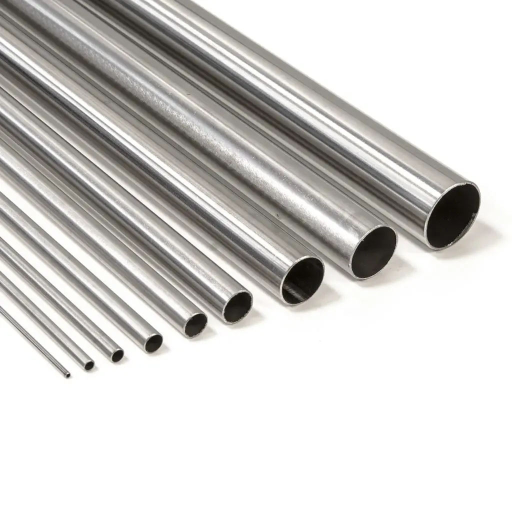 High Precision 4 Inch 5 Inch SS304 1/2 x 42" stainless steel pipe both ends Decorated Pipe For Exhaust System