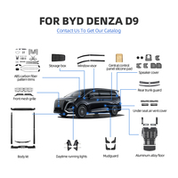 Accessoires d'intérieur de voiture pour Denza D9 Kits d'intérieur Couverture intérieure de haute qualité Pièces détachées de voiture L'usine fabrique des pièces de vente à chaud