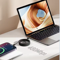 Imán USB C a USB Tipo C Cable de almacenamiento cable de datos de carga magnética trenzado de nailon retráctil para teléfono móvil