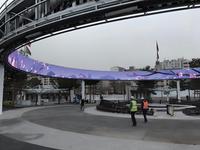 Opération toutes saisons anti-intempéries  Écran LED géant de promotion publique extérieure pour monuments urbains résistant à la corrosion
