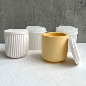 Wholesale Custom Gifts Decoration 3D Resin Epoxy Injection Molding Mould Vase Silicone Mold for Concrete Making - Product Image 3