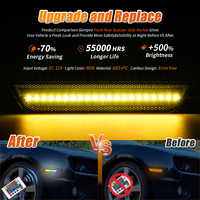 Feux de position latéraux LED RGB avant et arrière en gros pour Chevrolet Camaro 2010-2015, réflecteur de pare-chocs, éclairage de voiture GM2551197