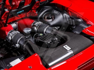 Kingdom — housses de compartiments de moteur en Fiber de carbone, <span class=keywords><strong>4</strong></span> pièces, protecteurs d'écran pour Ferrari 458 italien et spéciaux - Product Image 4