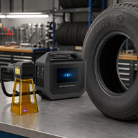 Machine de marquage laser portable LaserDelta pour code VIN, 30W 20W, gravure sur site du numéro de châssis de voiture pour la fabrication de véhicules