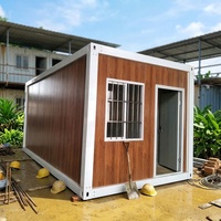 Maison préfabriquée en acier, conteneur détachable et pliable, bureau de chantier modulaire, camp de travail, dortoir pour la construction