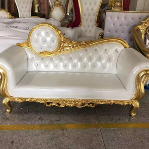 Trono Sedia Reale di Lusso in Stile Moderno per Hotel Design Europeo Divano da Matrimonio per Re e Regina per Sale da Pranzo Eventi e Feste - Product Image 1